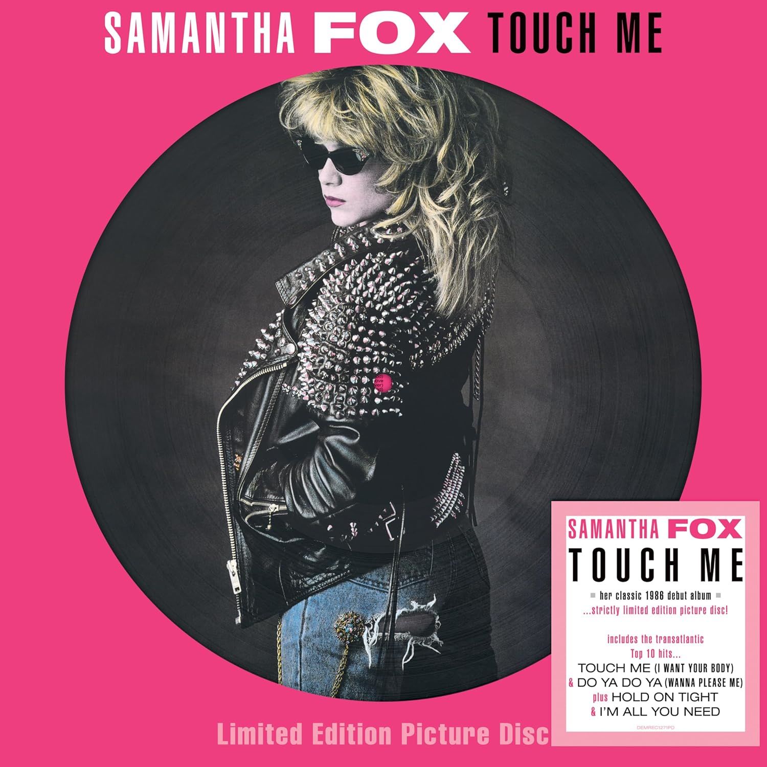 SAMANTHA FOX - TOUCH ME (1986) - 2025 LP LIMITED EDITION PICTURE DISC SIFIR PLAK