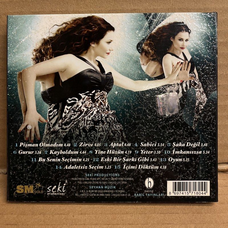 DENİZ SEKİ - SAHİCİ (2008) - CD DIGIPAK 2.EL