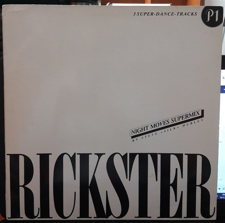 RICKSTER - NIGHT MOVES (1988) - 12'' MAXI SINGLE PLAK 2.EL