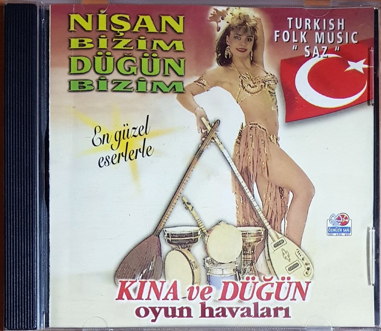 NİŞAN BİZİM DÜĞÜN BİZİM / TURKISH FOLK MUSIC ''SAZ'' / KINA VE DÜĞÜN OYUN HAVALARI / ÖZMÜZİKSAN CD 2.EL