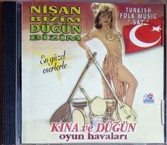 NİŞAN BİZİM DÜĞÜN BİZİM / TURKISH FOLK MUSIC ''SAZ'' / KINA VE DÜĞÜN OYUN HAVALARI / ÖZMÜZİKSAN CD 2.EL