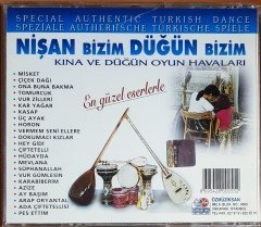 NİŞAN BİZİM DÜĞÜN BİZİM / TURKISH FOLK MUSIC ''SAZ'' / KINA VE DÜĞÜN OYUN HAVALARI / ÖZMÜZİKSAN CD 2.EL