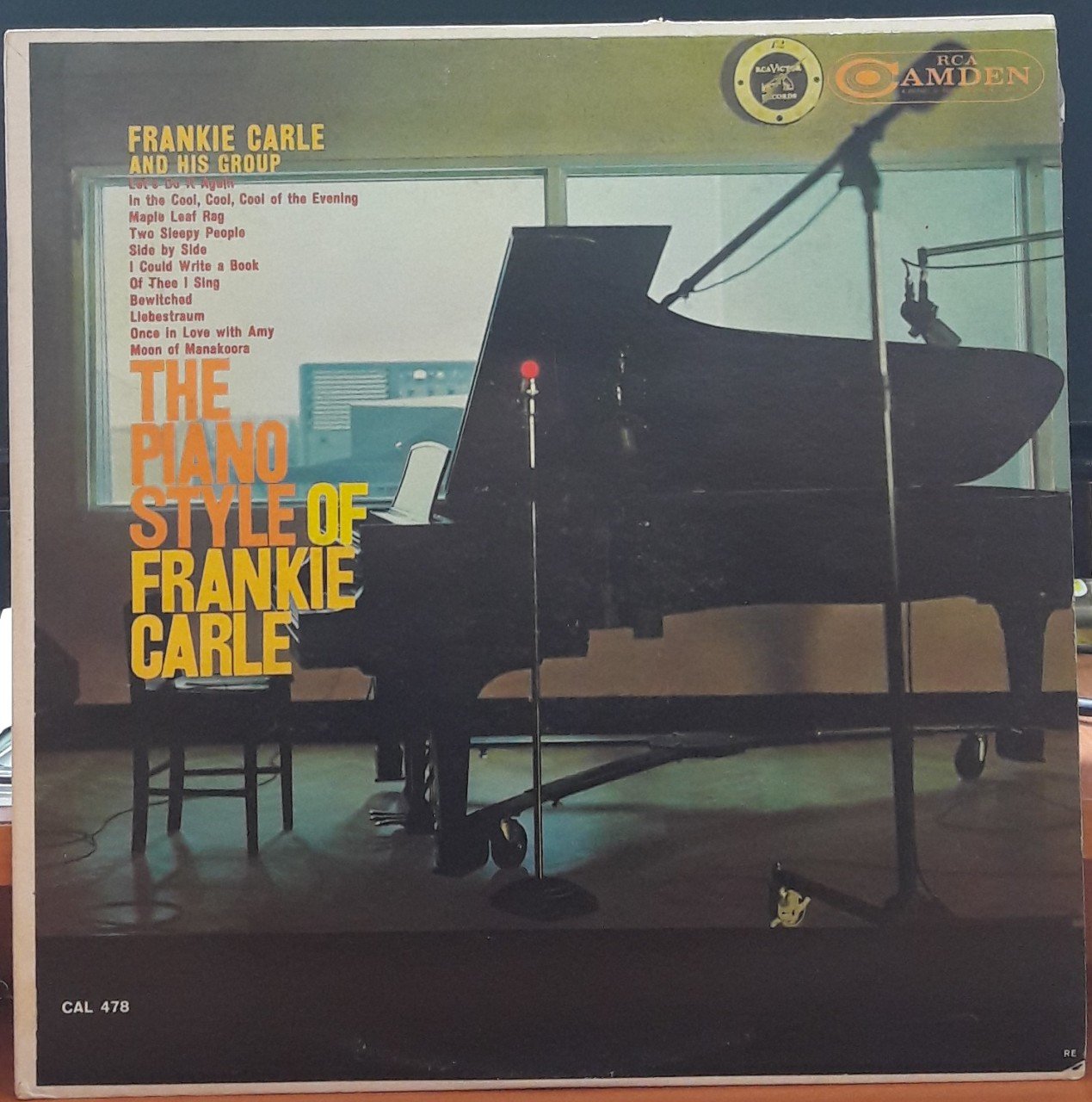 THE PIANO STYLE OF FRANKIE CARLE - PLAK 2.EL