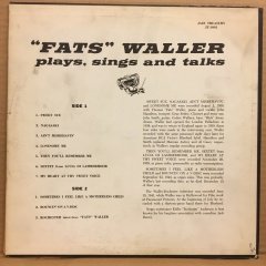 FATS WALLER - PLAYS SINGS AND TALKS 2.EL PLAK