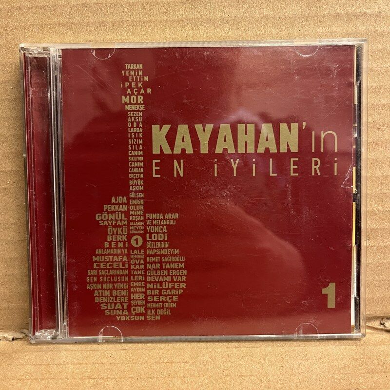 KAYAHAN'IN EN İYİLERİ - TRIBUTE ALBÜM - TARKAN, SEZEN AKSU, AJDA PEKKAN, NİLÜFER, SILA,.. (2014) - 2xCD  2.EL