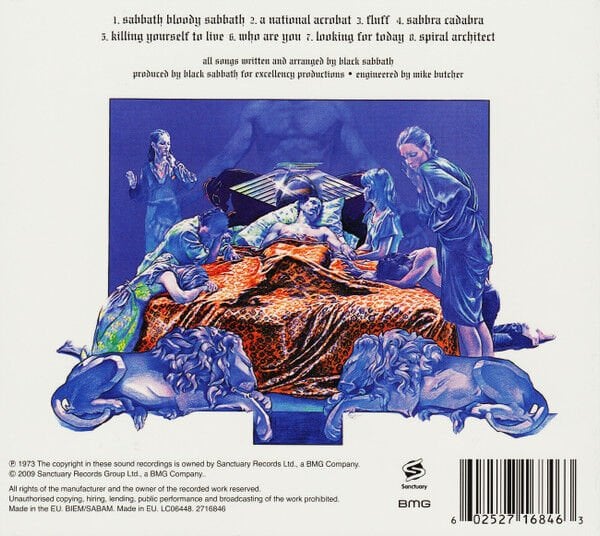 BLACK SABBATH – SABBATH BLOODY SABBATH (1973) - CD REMASTERED 2009 REISSUE DIGIPAK AMBALAJINDA SIFIR