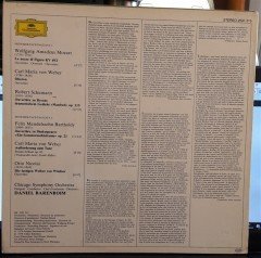 MENDELSSOHN: A MIDSUMMER NIGHT'S DREAM, MOZART:LE NOZZE DI FIGARO, DANIEL BARENBOIM - 2.EL PLAK