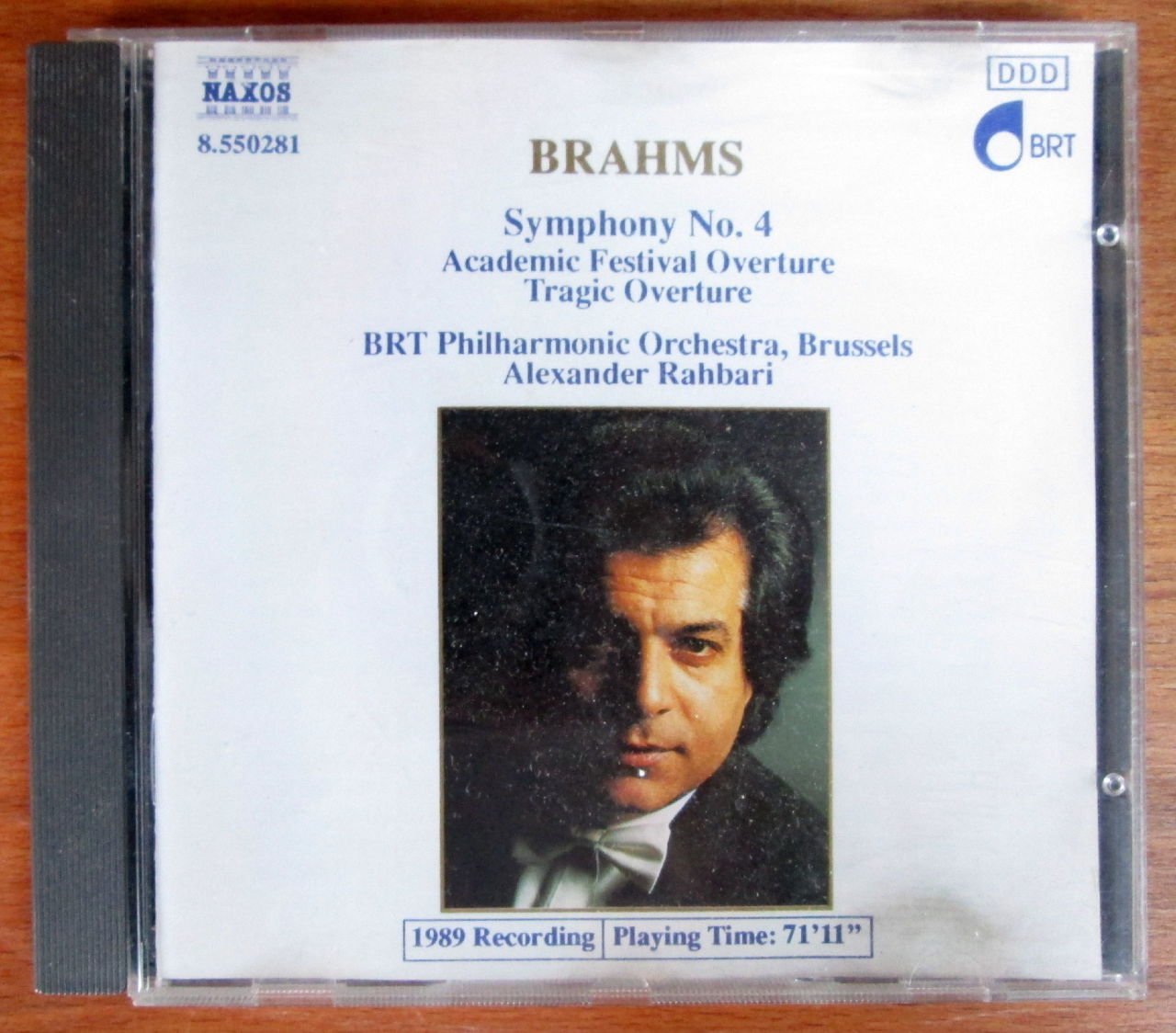 BRAHMS Symp. No.4 Alexander Rahbari - CD 2.EL
