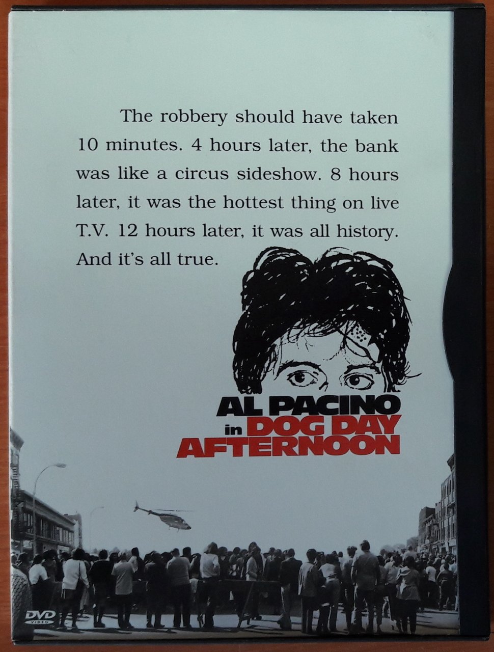 DOG DAY AFTERNOON - AL PACINO - SNAPCASE DVD 2.EL 1. BÖLGE TR ALTYAZI YOKTUR