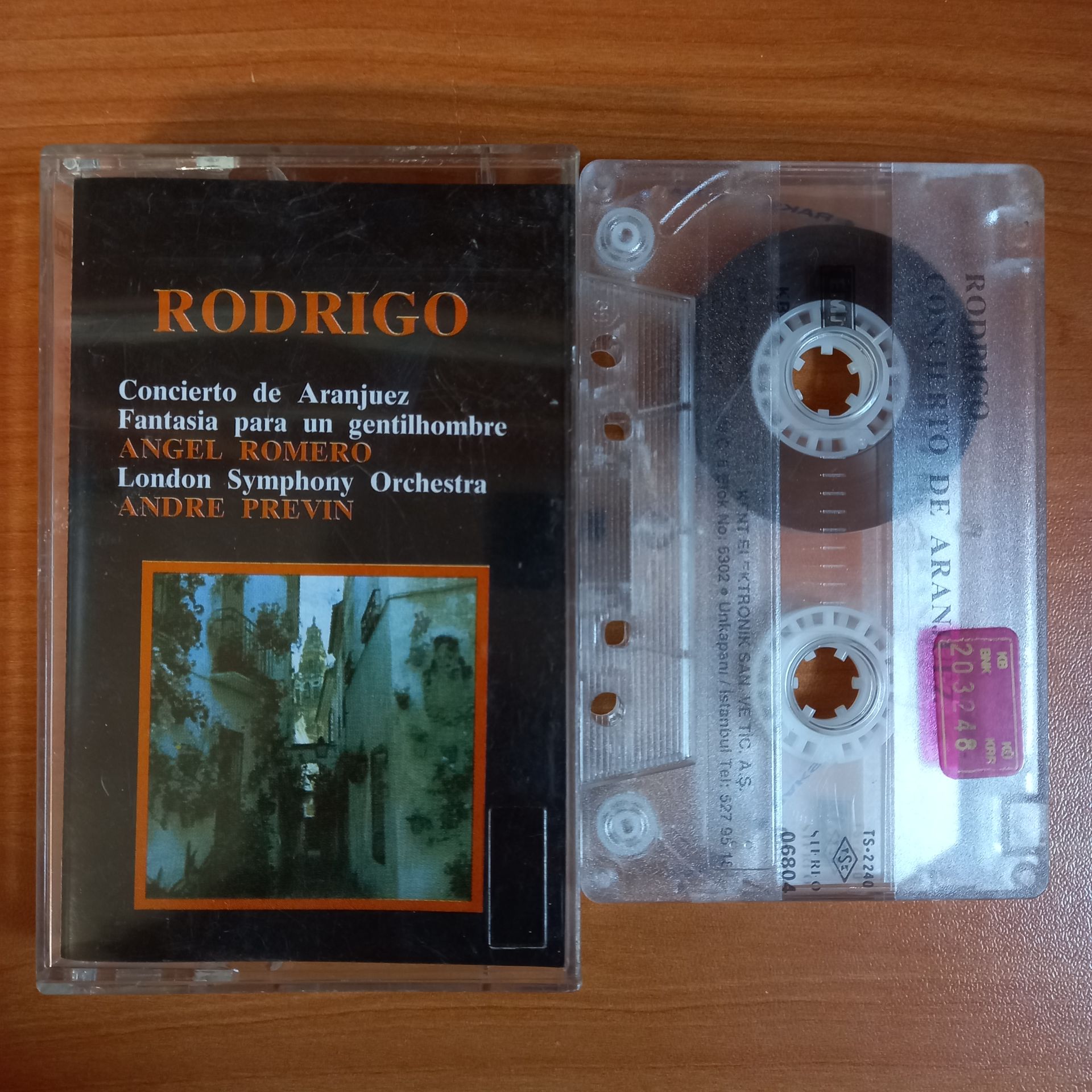 RODRIGO / CONCIERTO DE ARANJUEZ (1988) - KASET 2.EL