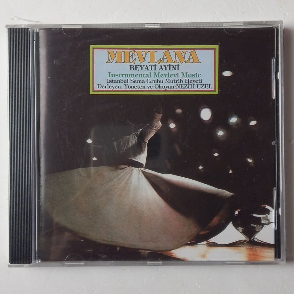 İSTANBUL SEMA GRUBU MUTRIB HEYETI, NEZİH UZEL – MEVLANA - BEYATİ AYİNİ - CD SIFIR