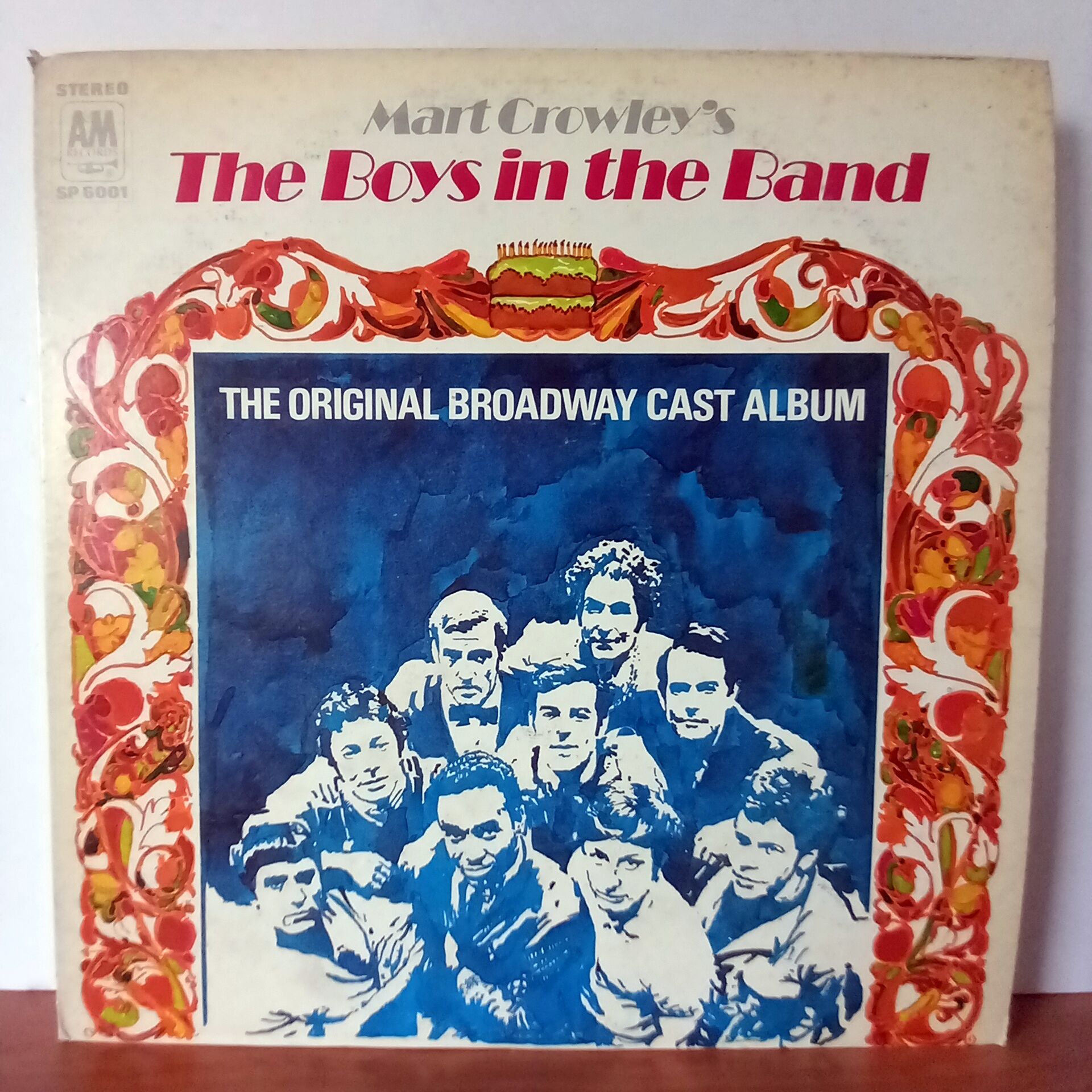 MART CROWLEY'S THE BOYS IN THE BAND / THE ORIGINAL BROADWAY CAST ALBUM (1969) - 2LP 2.EL PLAK