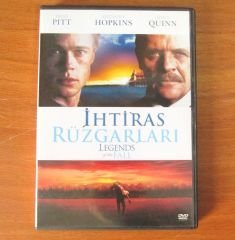 İHTİRAS RÜZGARLARI - LEGENDS OF THE FALL - BRAD PITT - ANTHONY HOPKINS - AIDAN QUINN - DVD 2.EL