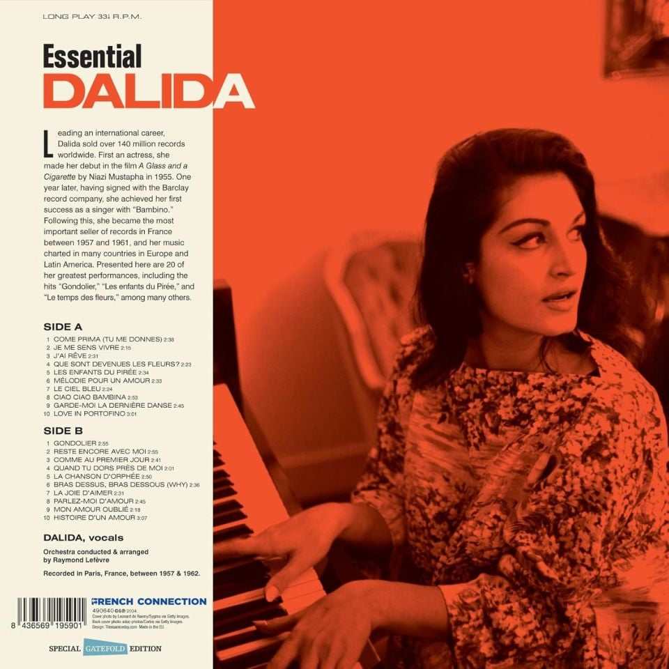 DALIDA - ESSENTIAL (2024) / LOVE IN PORTOFINO HISTOIRE D'UN AMOUR - LP COMPILATION SIFIR PLAK