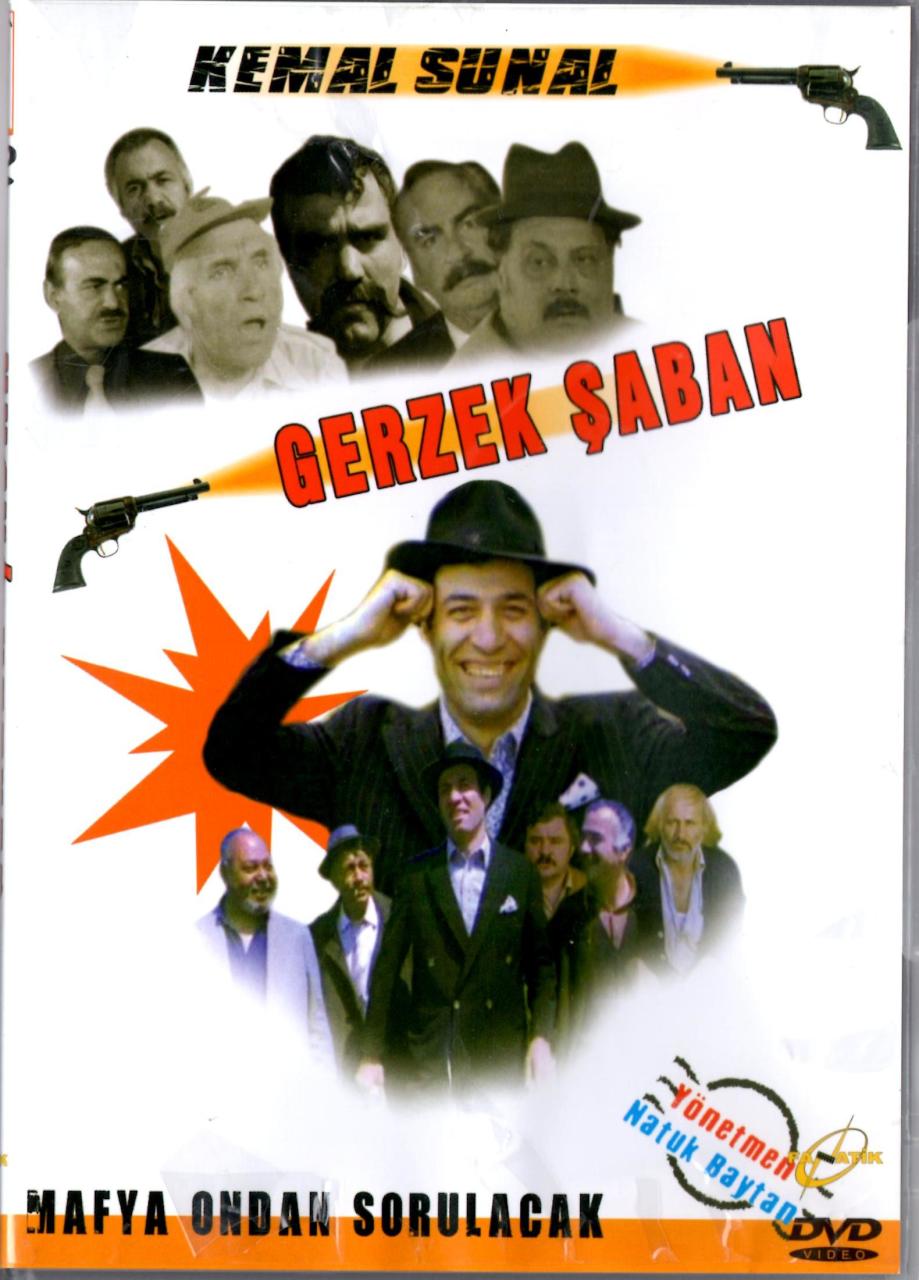 GERZEK ŞABAN - KEMAL SUNAL - ÜLKÜ ÖZEN - NATUK BAYTAN - DVD 2.EL