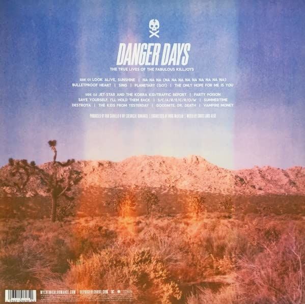 MY CHEMICAL ROMANCE - DANGER DAYS : THE TRUE LIVES OF THE FABULOUS KILLJOYS (2010) - LP 2011 EDITION SIFIR PLAK