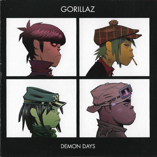 GORILLAZ – DEMON DAYS (2005) - CD REISSUE JEWEL CASE AMBALAJINDA SIFIR