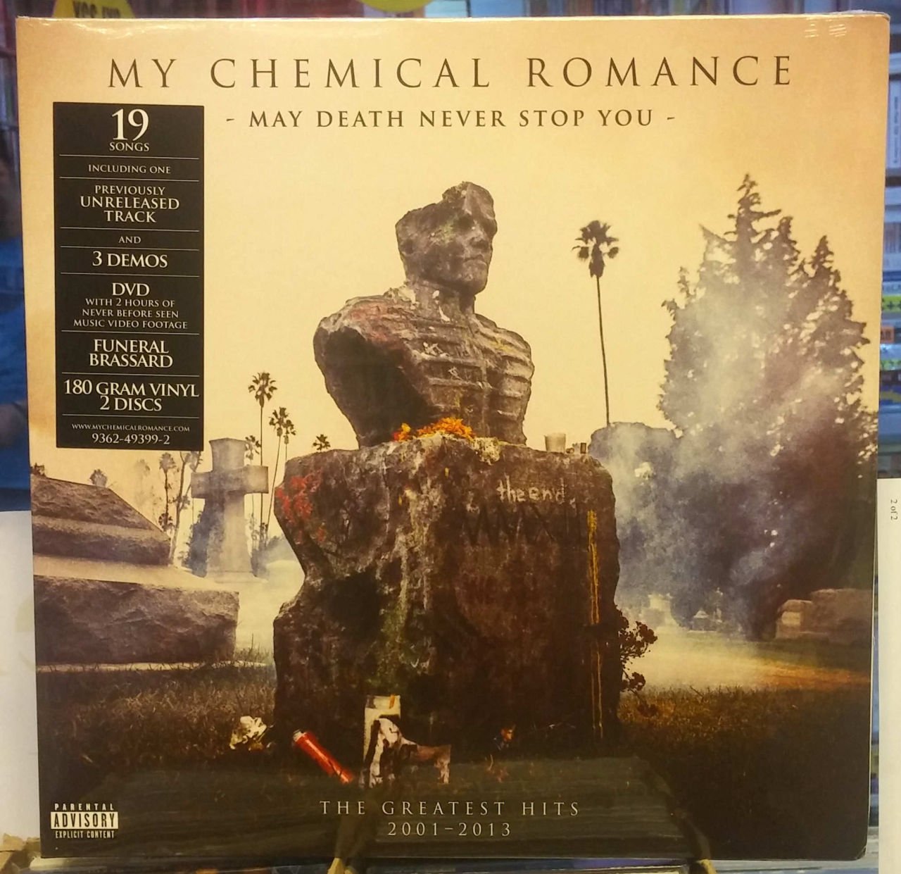 MY CHEMICAL ROMANCE - GREATEST HITS 2LP + DVD SFR