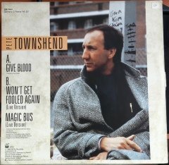 PETE TOWNSHEND - GIVE BLOOD (1985) - 12'' MAXI SINGLE PLAK 2.EL