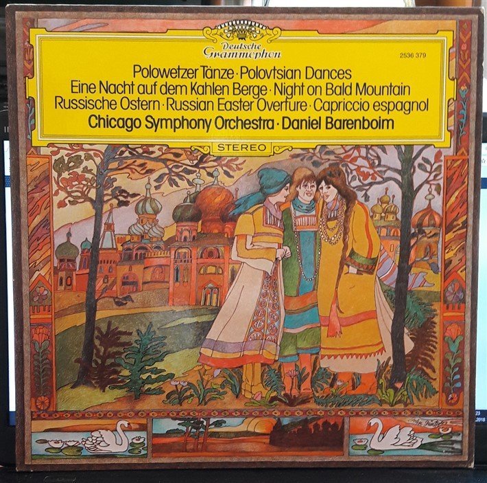 MUSSORGSKY: NIGHT ON BALD MOUNTAIN - BORODIN: POLOVTSIAN DANCES, RIMSKY KORSAKOV - DANIEL BARENBOIM - 2.EL PLAK