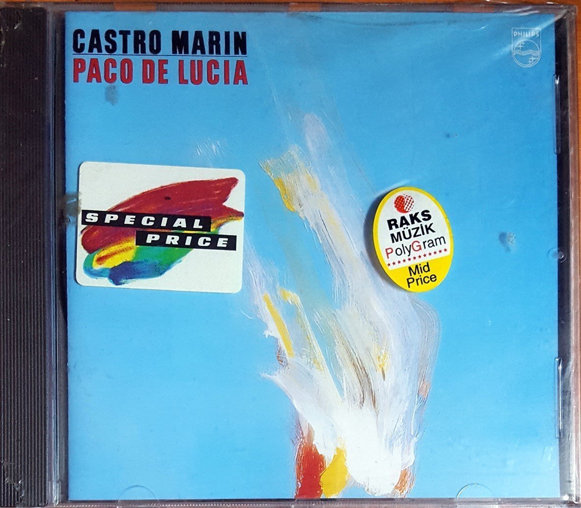 PACO DE LUCIA - CASTRO MARIN (1981) PHILIPS CD SIFIR