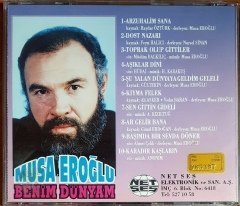 MUSA EROĞLU - BENİM DÜNYAM (1993) MADE IN GERMANY / NET SES CD 2.EL