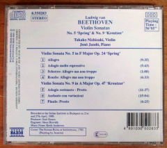 BEETHOVEN Violin Sonatas No.1 No.9 - CD 2.EL