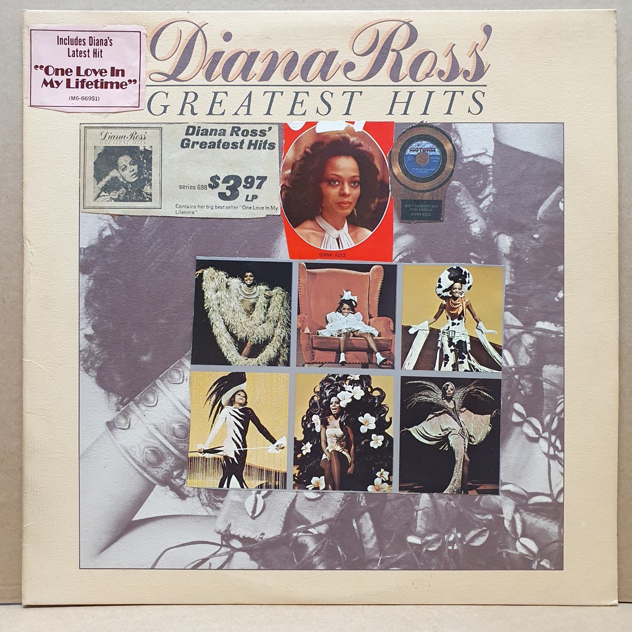 DIANA ROSS - GREATEST HITS (1976) - LP 2.EL PLAK