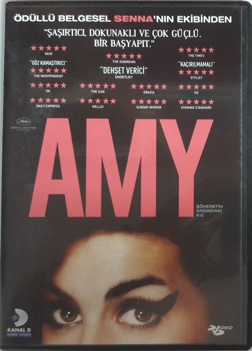 AMY - AMY WINEHOUSE - BELGESEL - ASIF KAPADIA - DVD 2.EL