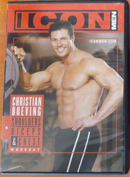ICON MEN - CHRISTIAN BOEVING - SHOULDERS BICEPS & CHEST WORKOUT - DVD 2.EL 1. BÖLGE TR ALTYAZI YOKTUR