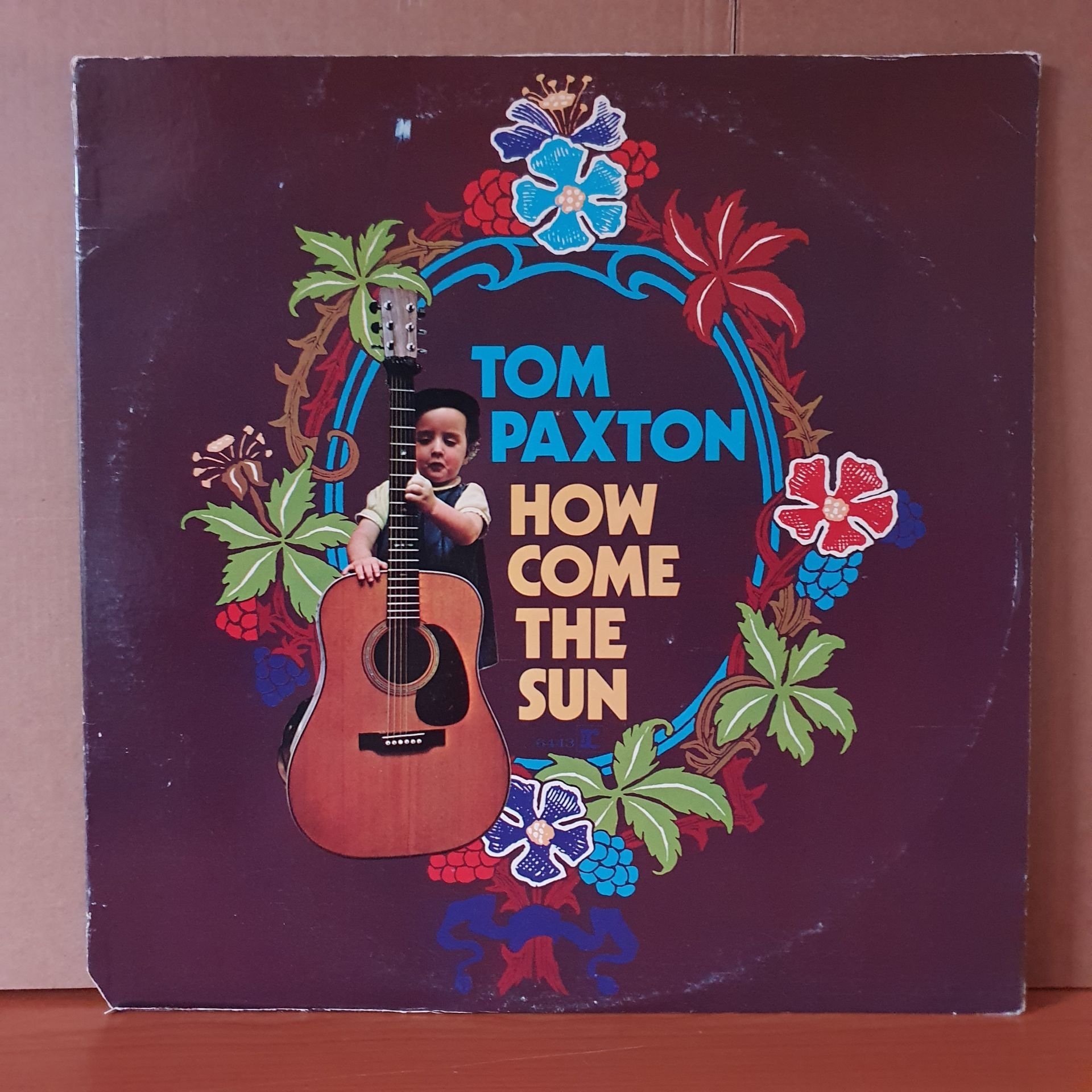 TOM PAXTON - HOW COME THE SUN (1971) - LP 2.EL PLAK