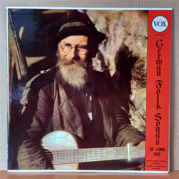 GERMAN FOLK SONGS OF LONG AGO (1958) - LP 2.EL PLAK