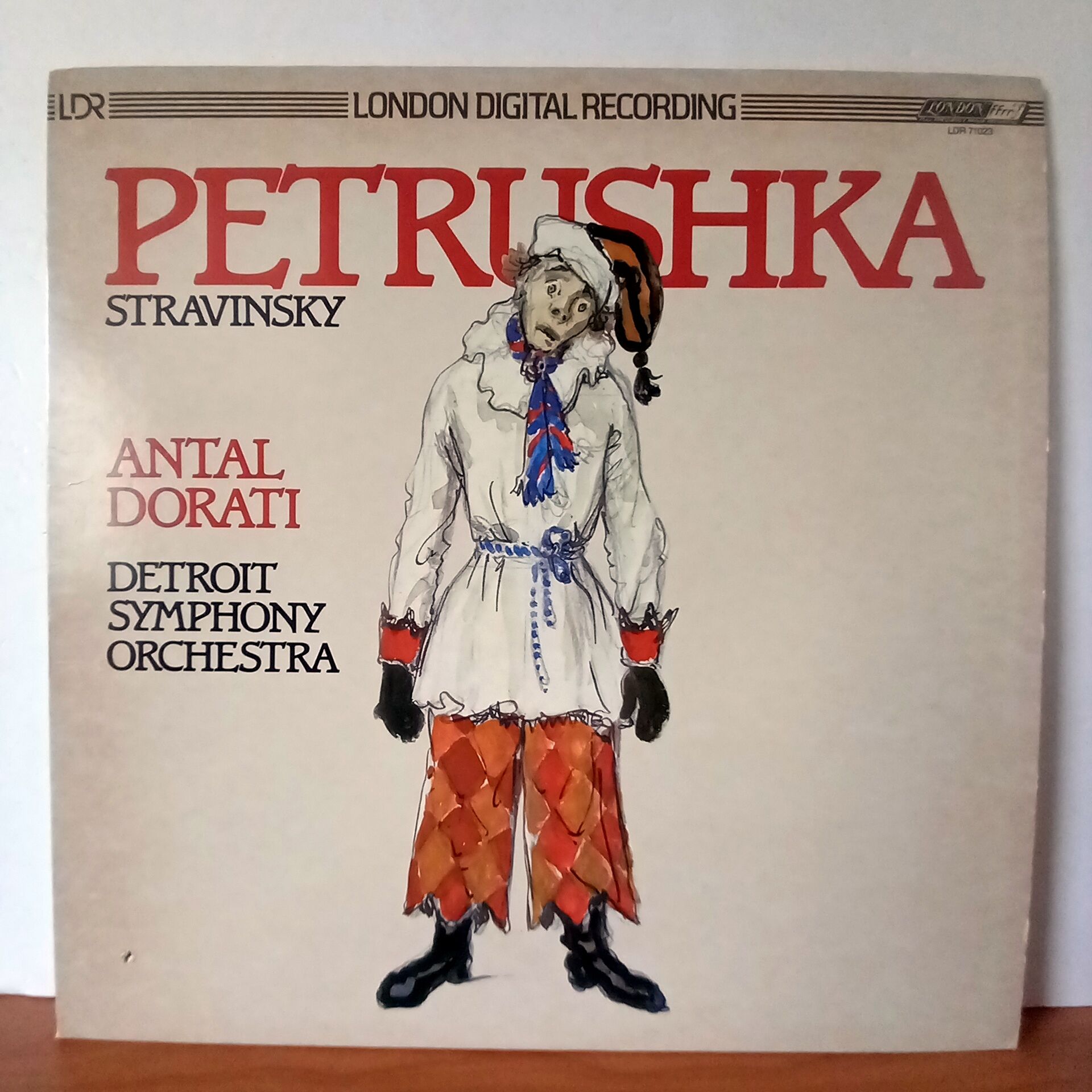 STRAVINSKY: PETRUSHKA / ANTAL DORATI, DETROIT SYMPHONY ORCHESTRA (1981) - LP 2.EL PLAK