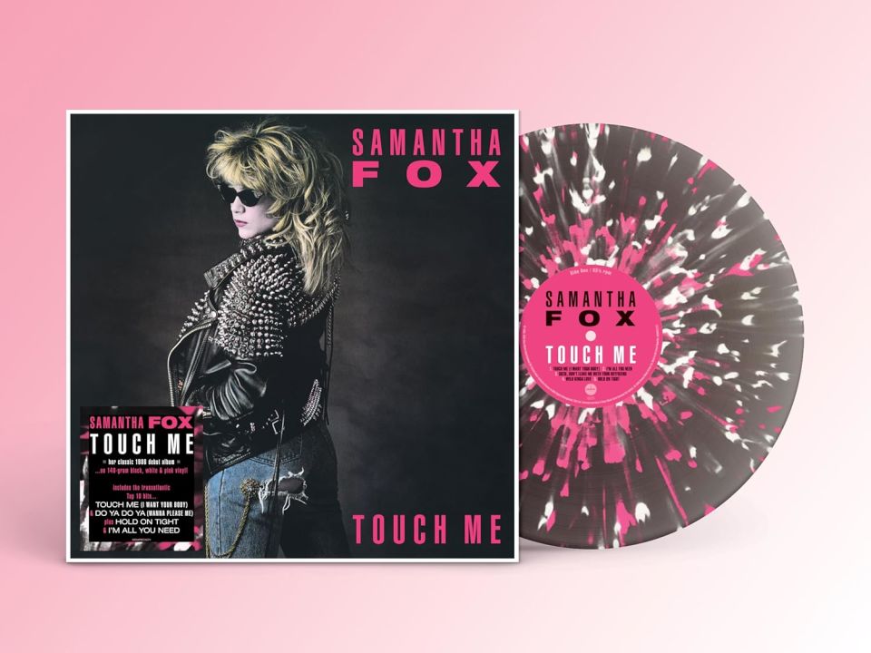 SAMANTHA FOX - TOUCH ME (1986) - 2025 LP WHITE & PINK COLORED RENKLİ SIFIR PLAK