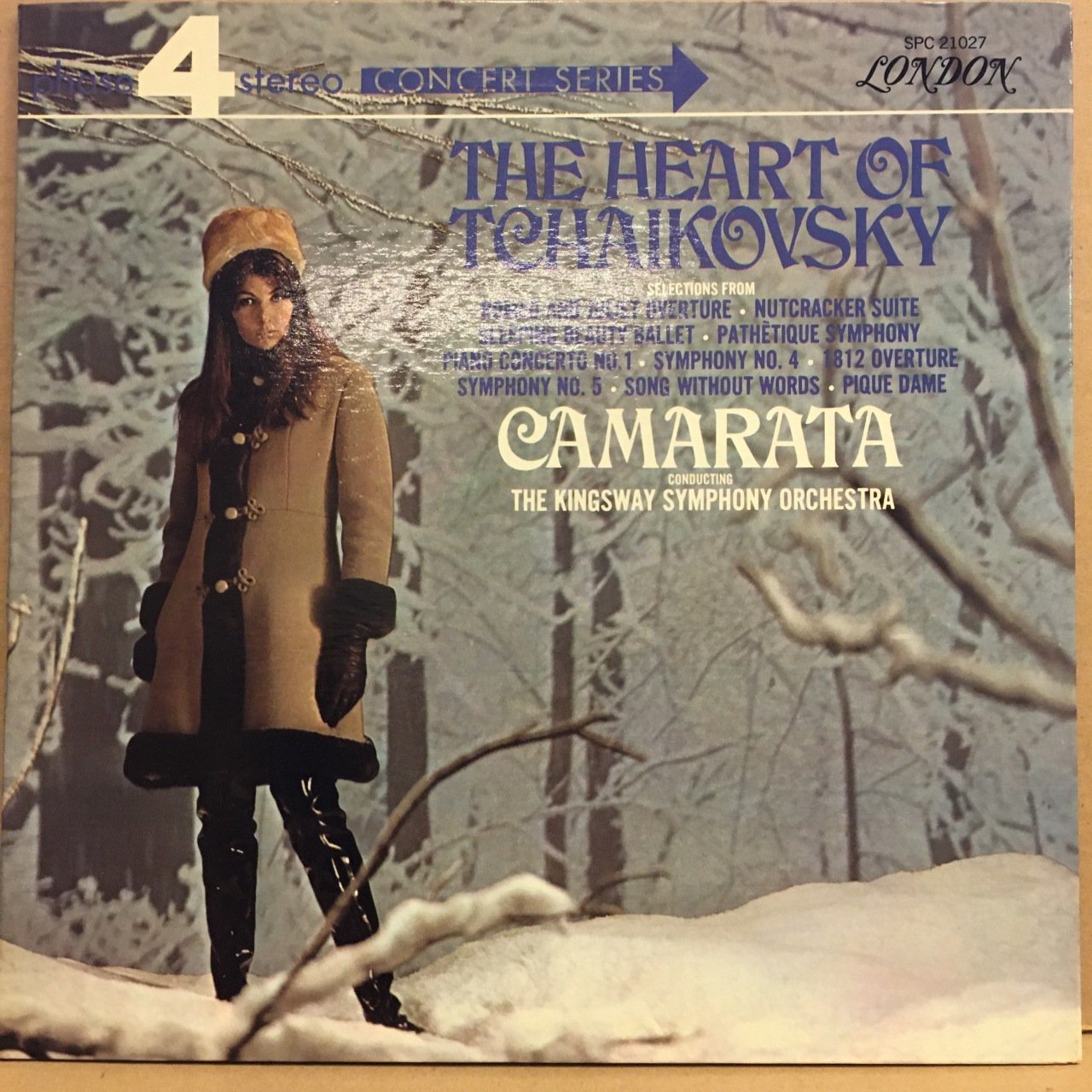 THE HEART OF TCHAIKOVSKY, CAMARATA CONDUCTS KINGSWAY SYM. ORC. (1968) 2.EL PLAK