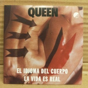 QUEEN - EL IDIOMA DEL CUERO / LA VIDA ES REAL (2009) CARDSLEEVE CD SINGLE 2.EL