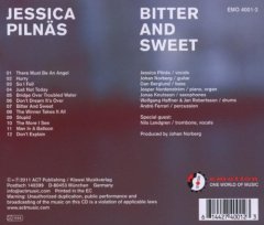 JESSICA PILNAS BITTER AND SWEET (2011) CD WOLFGANG HAFFNER NILS LANDGREN SMOOTH VOCAL JAZZ COVERS 2.EL