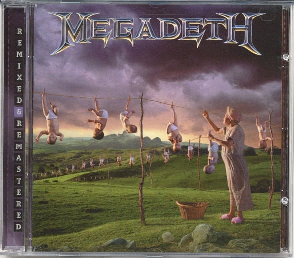MEGADETH – YOUTHANASIA (1994) - CD 2004 REMIXED & REMASTERED REISSUE ALBUM AMBALAJINDA SIFIR
