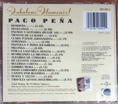 PACO PENA - FABULOUS FLAMENCO! (1991) SPECTRUM CD SIFIR