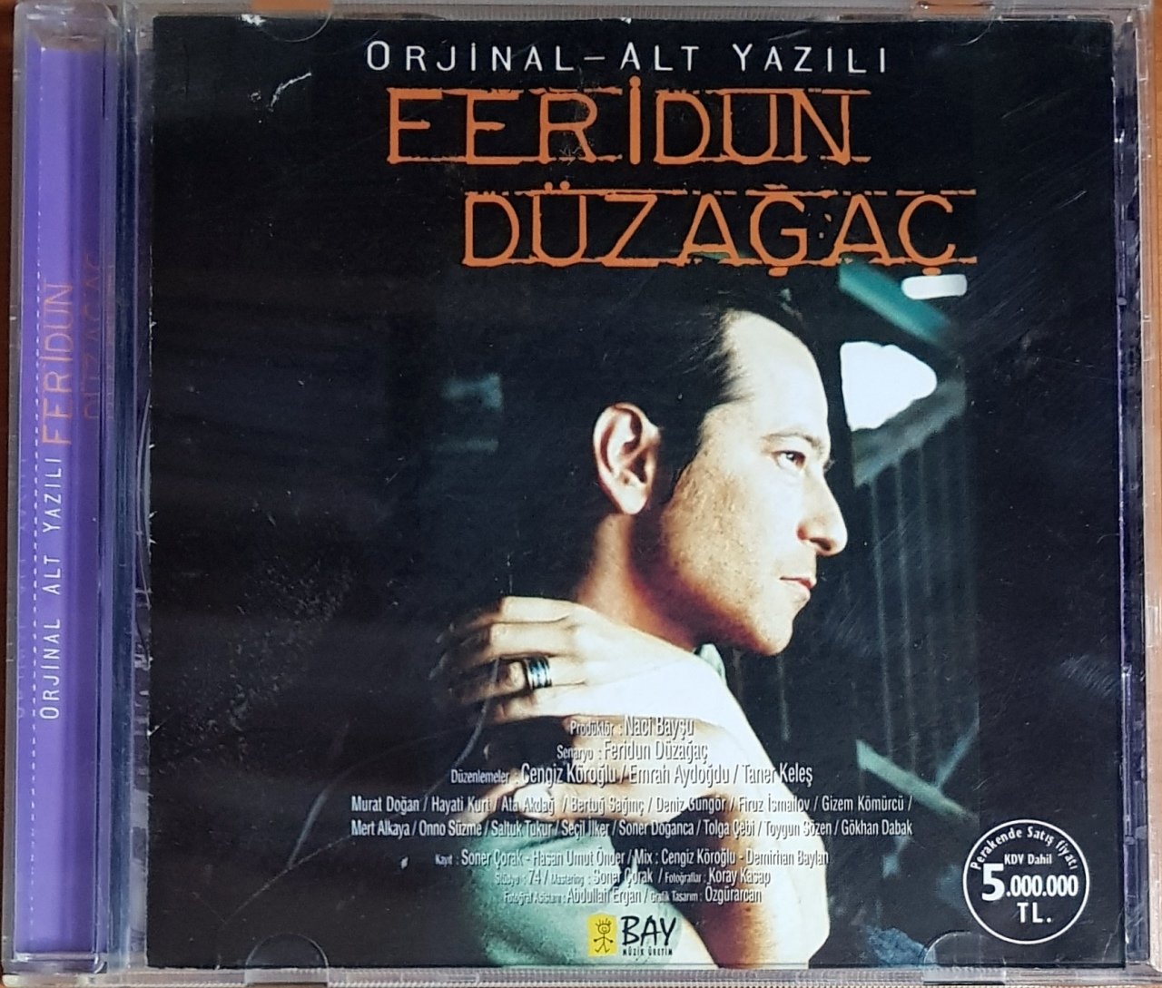 FERİDUN DÜZAĞAÇ - ORJİNAL-ALT YAZILI (2003) BAY MÜZİK CD 2.EL