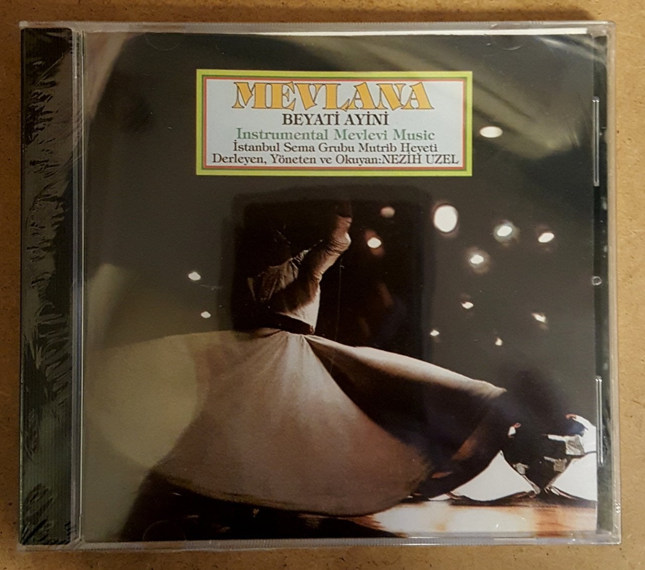 MEVLANA - BEYATİ AYİNİ  / ENSTRUMENTAL MEVLEVİ MÜZİĞİ/NEZİH UZEL - CD SIFIR