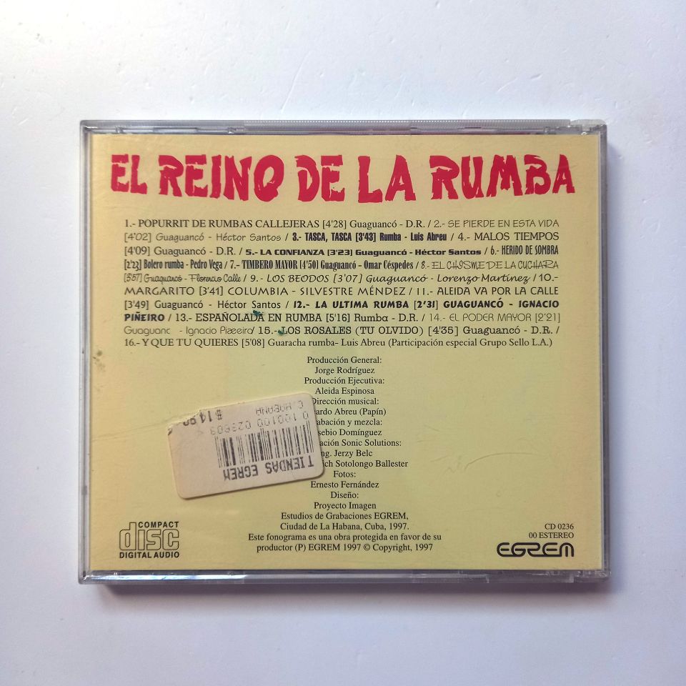 YCELESTE MENDOZA Y LOS PAPINES – EL REINO DE LA RUMBA (1997) - CD 2.EL