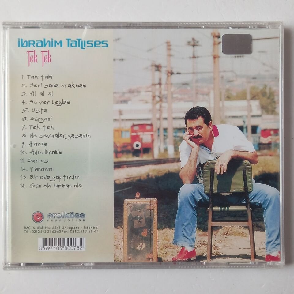 İBRAHIM TATLISES – TEK TEK - CD SIFIR