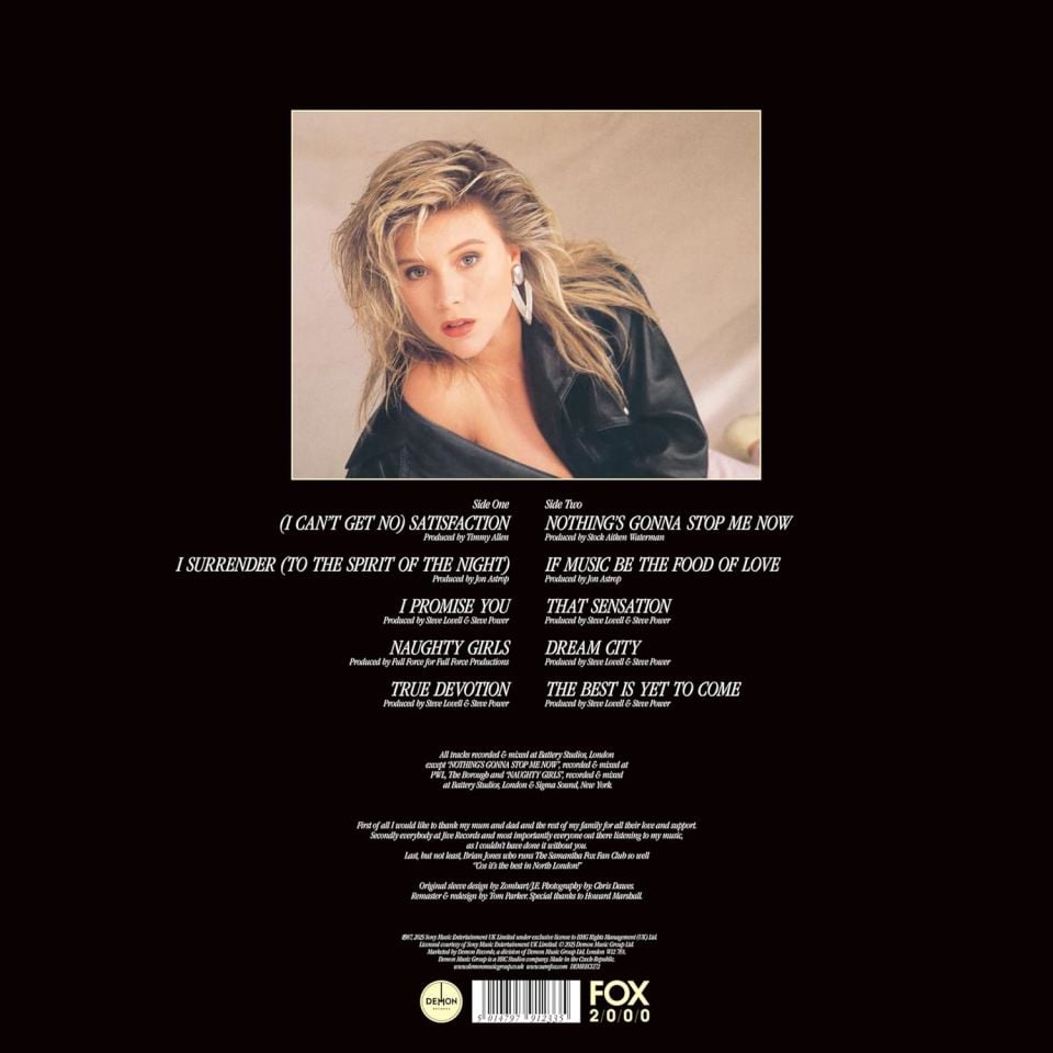 SAMANTHA FOX - SAMANTHA FOX (1987) - 2025 LP GOLD & SILVER COLORED RENKLİ SIFIR PLAK