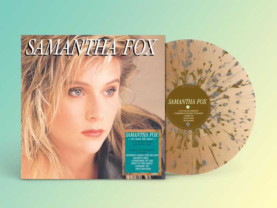 SAMANTHA FOX - SAMANTHA FOX (1987) - 2025 LP GOLD & SILVER COLORED RENKLİ SIFIR PLAK