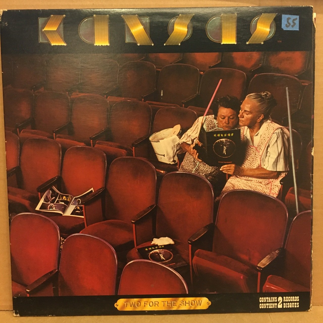 KANSAS - TWO FOR THE SHOW RECORDED LIVE IN CONCERT 2.EL 2PLAK