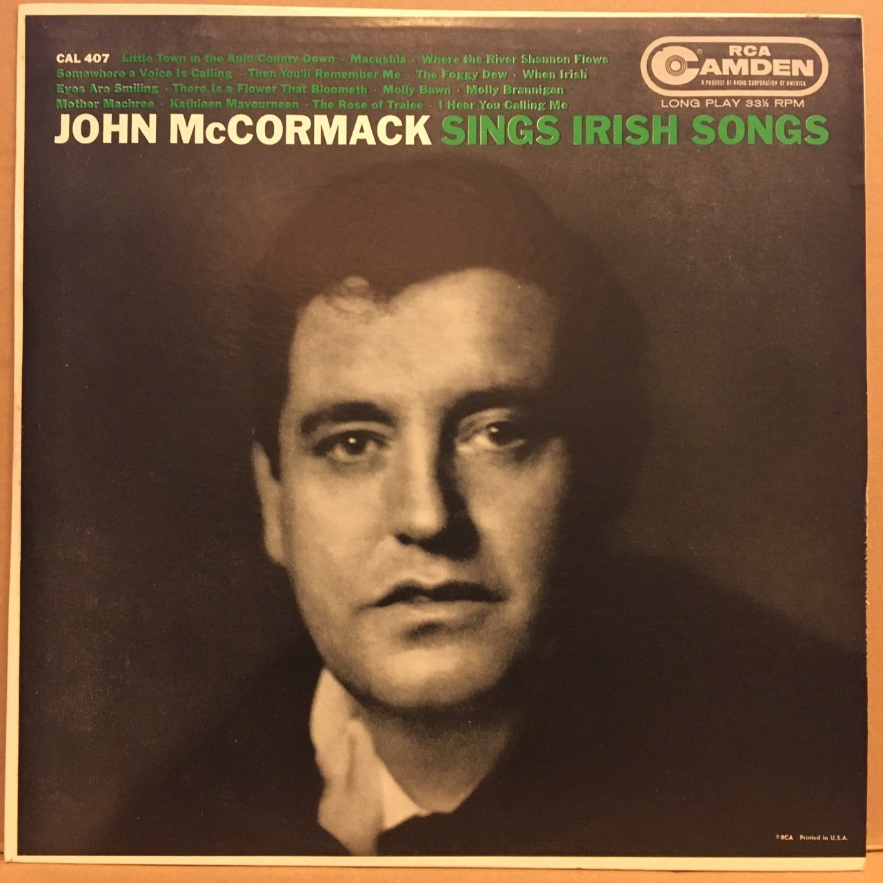 JOHN McCORMACK - SINGS IRISH BALLADS 2.EL PLAK