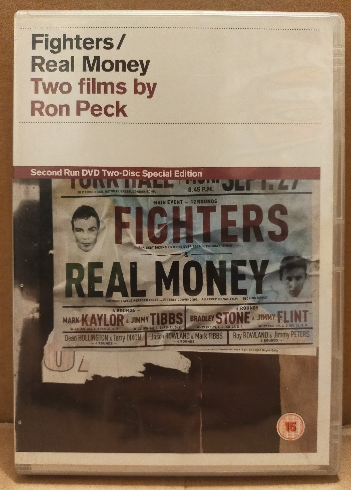 FIGHTERS & REAL MONEY - RON PECK - SECOND RUN 2 DVD SET 2.EL - TR ALTYAZI YOKTUR