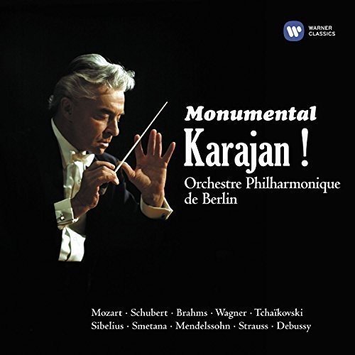 MONUMENTAL KARAJAN - BERLIN PHILHARMONIC MOZART SCHUBERT BRAHMS WAGNER etc - 3CD 2012 SIFIR