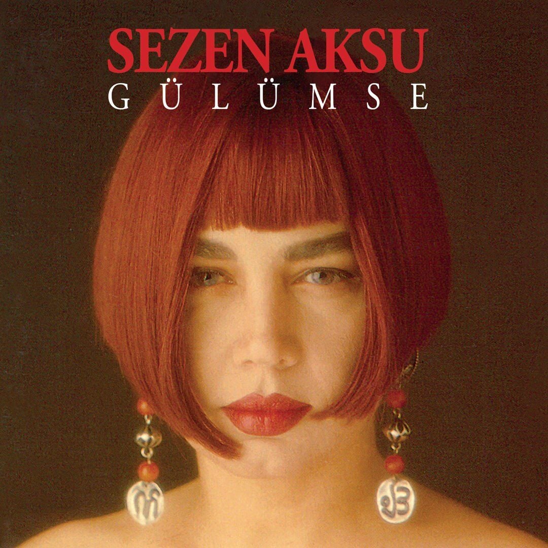 SEZEN AKSU - GÜLÜMSE (1991) - LP 2026 BASIM KIRMIZI RENKLİ SIFIR PLAK